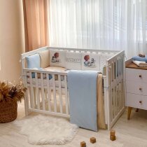 Комплект постільної білизни Маленька Соня Арт Дизайн, 6 елементів (Baby Teddy)