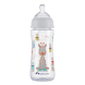 Пляшечка для годування пластикова Bebe Confort Emotion, 360 мл, 6+ міс (біла)