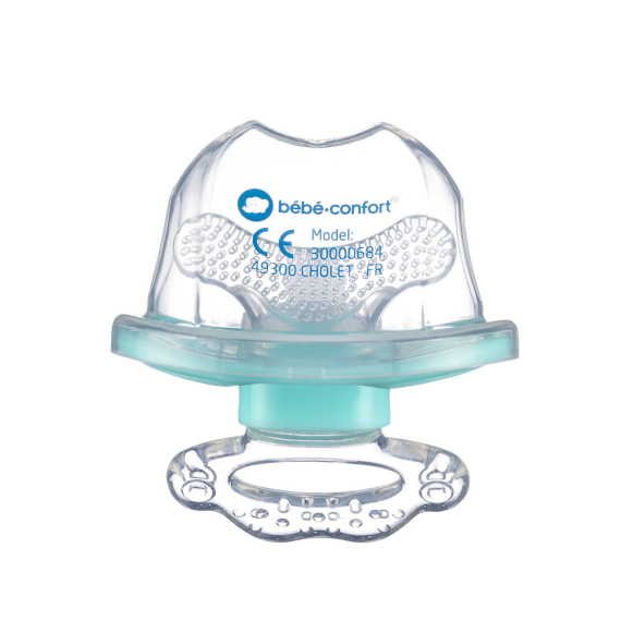 Пустышка-прорезыватель для зубов Bebe Confort (Mineral Blue) - фото | Интернет-магазин автокресел, колясок и аксессуаров для детей Avtokrisla