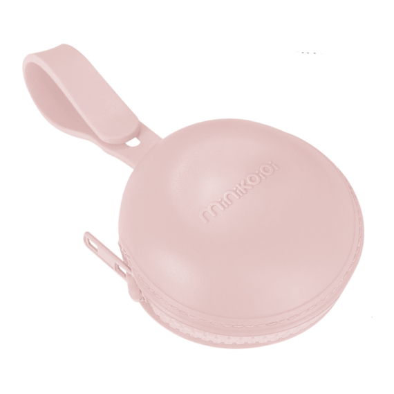 Контейнер для пустышки силиконовый MinikOiOi Pod (Pinky Pink) - фото | Интернет-магазин автокресел, колясок и аксессуаров для детей Avtokrisla