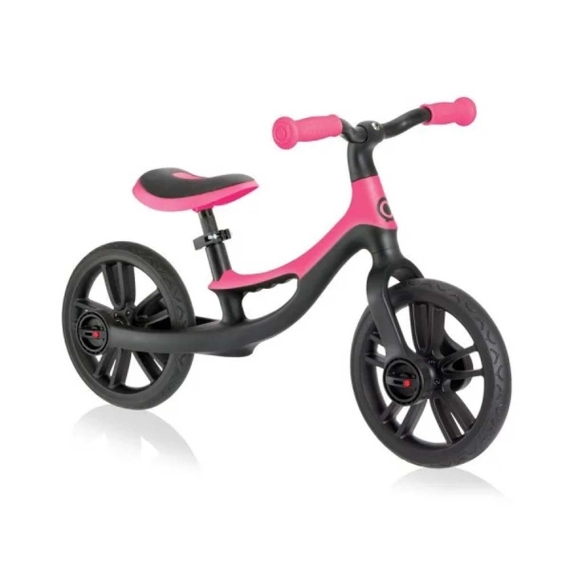 Детский беговел Globber Go Bike Elite (Lime Green)рожевий, до 20кг, 2+, 2 кол. 245мм - фото | Интернет-магазин автокресел, колясок и аксессуаров для детей Avtokrisla