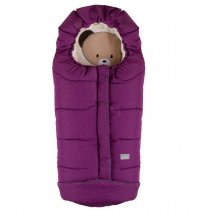 Конверт Nuvita 9605 Сuccioli Junior (бузковий/ведмідь/бежевий)