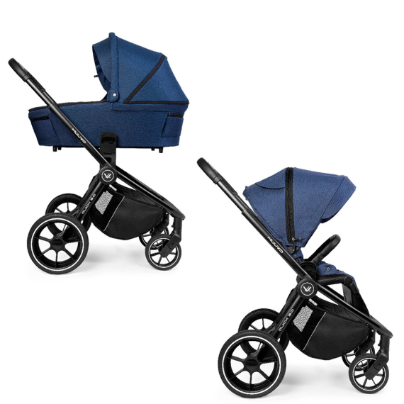 Универсальная коляска 2 в 1 Muuvo Quick 3.0 (Azure Blue) - фото | Интернет-магазин автокресел, колясок и аксессуаров для детей Avtokrisla