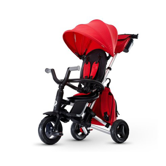 Велосипед складной трехколесный Qplay Nova+ Rubber (Red) - фото | Интернет-магазин автокресел, колясок и аксессуаров для детей Avtokrisla