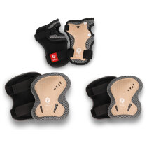 Захист Qplay Safety Pads SP-01 для колін, ліктів та зап'ясть S (Beige)