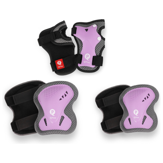 Захист Qplay Safety Pads SP-01 для колін, ліктів та зап'ясть S (Beige) - фото | Интернет-магазин автокресел, колясок и аксессуаров для детей Avtokrisla