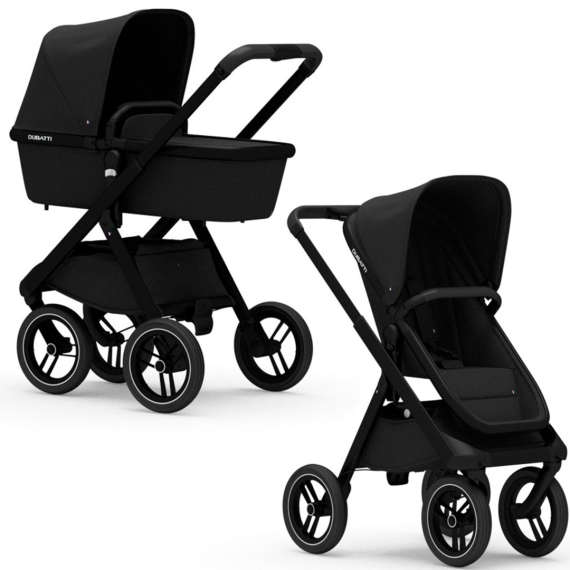 Универсальная коляска 2 в 1 Dubatti One (Black) - фото | Интернет-магазин автокресел, колясок и аксессуаров для детей Avtokrisla
