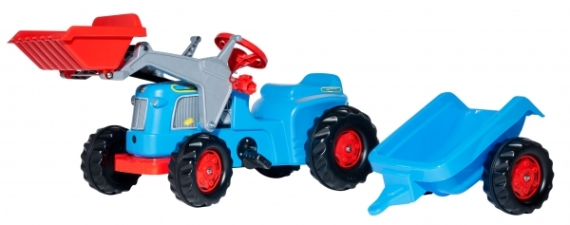 Трактор c прицепом и ковшом Rolly Toys rollyKiddy Classic - фото | Интернет-магазин автокресел, колясок и аксессуаров для детей Avtokrisla