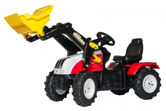 Трактор с ковшом Rolly Toys rollyFarmtrac Steyr 6240 CVT - фото | Интернет-магазин автокресел, колясок и аксессуаров для детей Avtokrisla