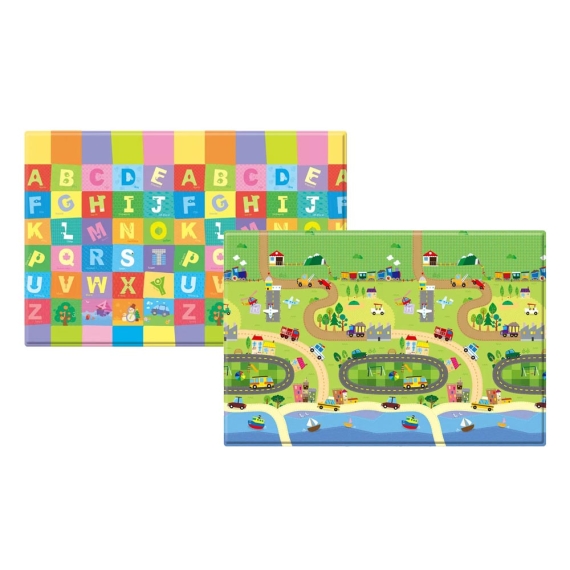 Розвиваючий килимок Babycare Happy Village 210х140х1,3 см - фото | Интернет-магазин автокресел, колясок и аксессуаров для детей Avtokrisla
