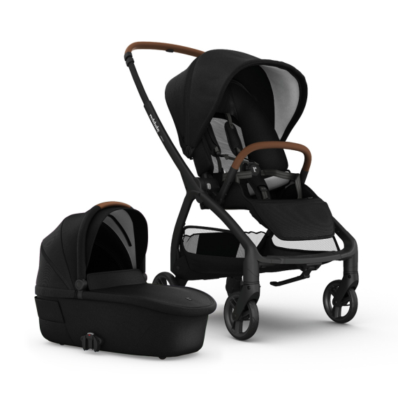 Универсальная коляска 2 в 1 Redsbaby AERON (Black) - фото | Интернет-магазин автокресел, колясок и аксессуаров для детей Avtokrisla