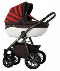 Універсальная коляска Retrus AVENIR 54 SL-line (8 Reb Black White)