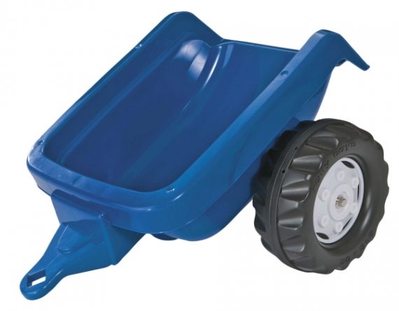 Причіп на 2-х колесах Rolly Toys rollyKid Trailer (синій) - фото | Интернет-магазин автокресел, колясок и аксессуаров для детей Avtokrisla