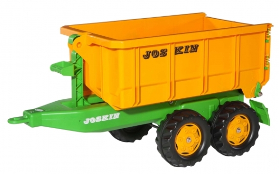 Прицеп на 4-х колесах Rolly Toys rollyContainer Joskin - фото | Интернет-магазин автокресел, колясок и аксессуаров для детей Avtokrisla