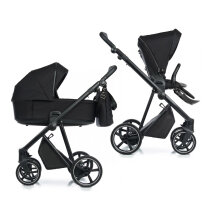 Універсальна коляска 2 в 1 Roan Ivi (True Black)