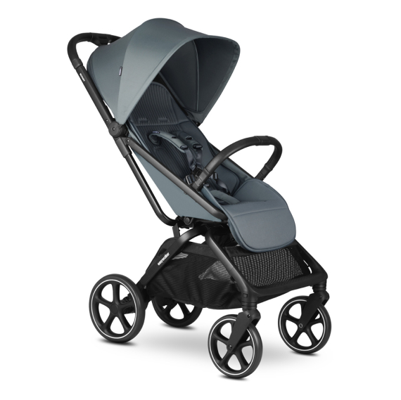 Прогулянкова коляска Easywalker Rockey L FULL (Smooth Grey) - фото | Интернет-магазин автокресел, колясок и аксессуаров для детей Avtokrisla