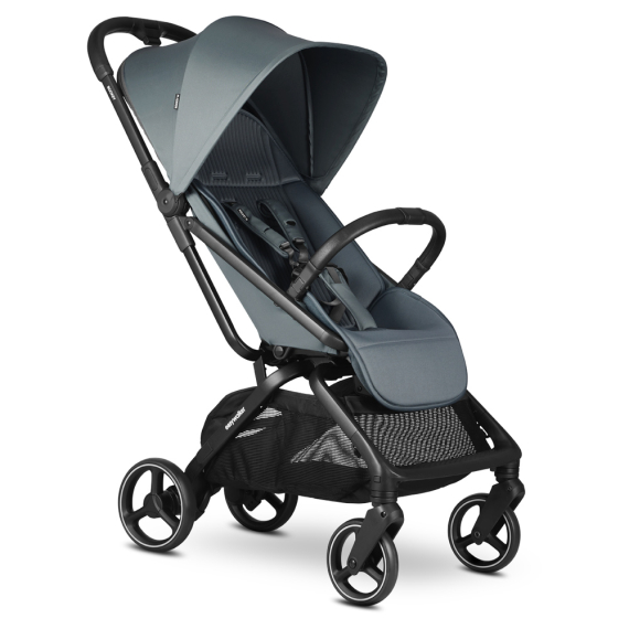 Прогулочная коляска Easywalker Rockey M FULL (Smooth Grey) - фото | Интернет-магазин автокресел, колясок и аксессуаров для детей Avtokrisla