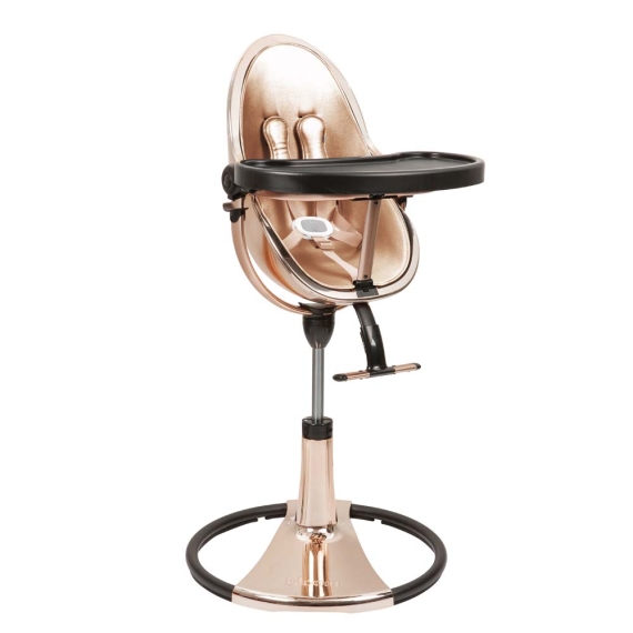 Стільчик для годування Bloom Fresco з вкладишем з екошкіри (Rose Gold / Rose gold) - фото | Интернет-магазин автокресел, колясок и аксессуаров для детей Avtokrisla
