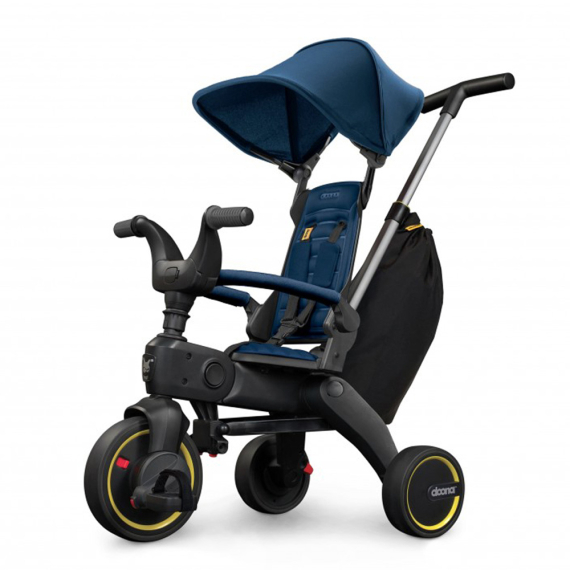 Складной 3-колесный велосипед Doona Liki Trike S3 (Royal Blue) - фото | Интернет-магазин автокресел, колясок и аксессуаров для детей Avtokrisla