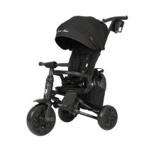 Велосипед складаний триколісний дитячий Qplay Nova Max (Black)