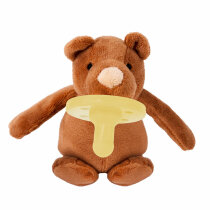 Пустушка силіконова з м'якою іграшкою MinikOiOi Sleep Buddy 0+m (Moi)