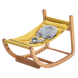 Крісло-гойдалка дитяче 4 в 1 Färska ScrollChair One (Mimosa Yellow)