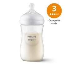 Пляшечка для годування Philips AVENT Natural, природний потік, 260 мл