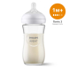 Пляшечка для годування скляна Philips AVENT Natural, природний потік, 240 мл
