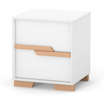 Тумбочка Верес 450 Сіетл (біло-буковий)