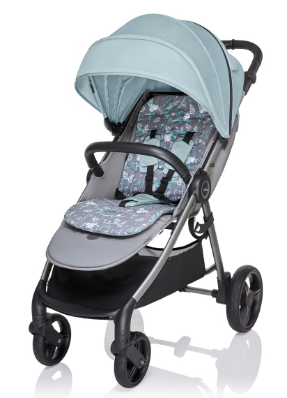 Прогулочная коляска Baby Design Wave (05 Turquoise) - фото | Интернет-магазин автокресел, колясок и аксессуаров для детей Avtokrisla