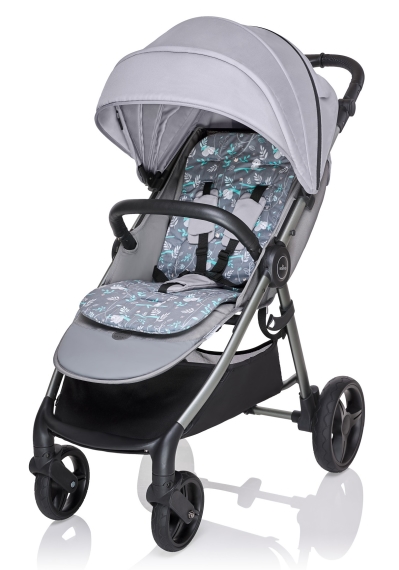 Прогулянкова коляска Baby Design Wave (27 Light Gray) - фото | Интернет-магазин автокресел, колясок и аксессуаров для детей Avtokrisla
