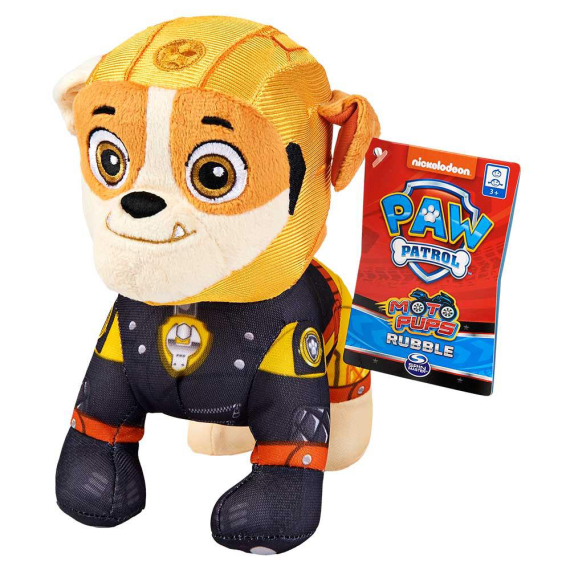 М'яка іграшка Paw Patrol Кремез у мотошоломі, 20 см - фото | Интернет-магазин автокресел, колясок и аксессуаров для детей Avtokrisla