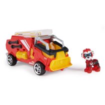 Ігровий набір Paw Patrol Щенячий патруль у кіно 2 Рятувальний автомобіль-трансформер із водієм Марша