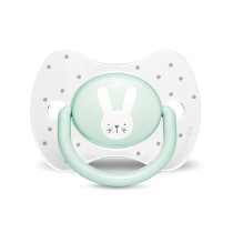 Пустушка фізіологічна Suavinex Hygge Затишні історії, +18 місяців (бірюзовий зайчик)