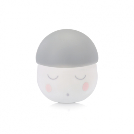 Нічник м'який Babymoov Squeezy Nightlight (grey) - фото | Интернет-магазин автокресел, колясок и аксессуаров для детей Avtokrisla
