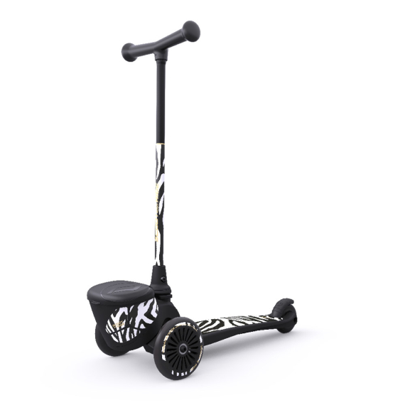 Самокат Scoot and Ride Highwaykick-2 (Zebra) - фото | Интернет-магазин автокресел, колясок и аксессуаров для детей Avtokrisla