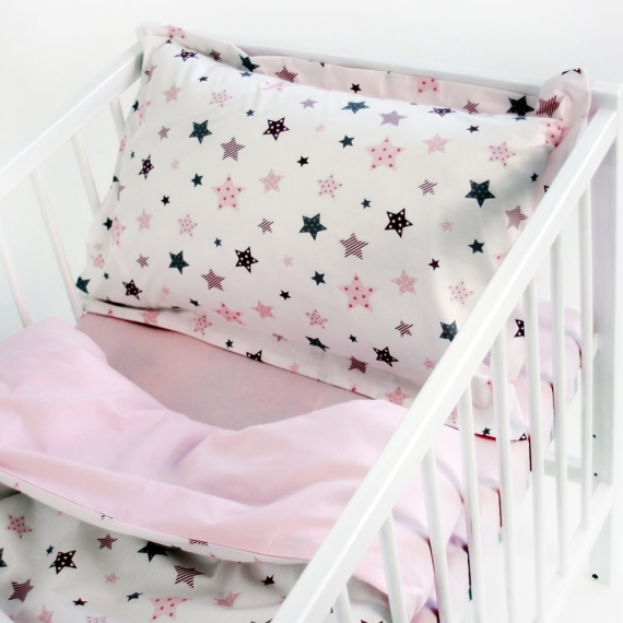 Комплект постільної білизни для немовлят Люлі Звездочки, 3 единицы - фото | Интернет-магазин автокресел, колясок и аксессуаров для детей Avtokrisla