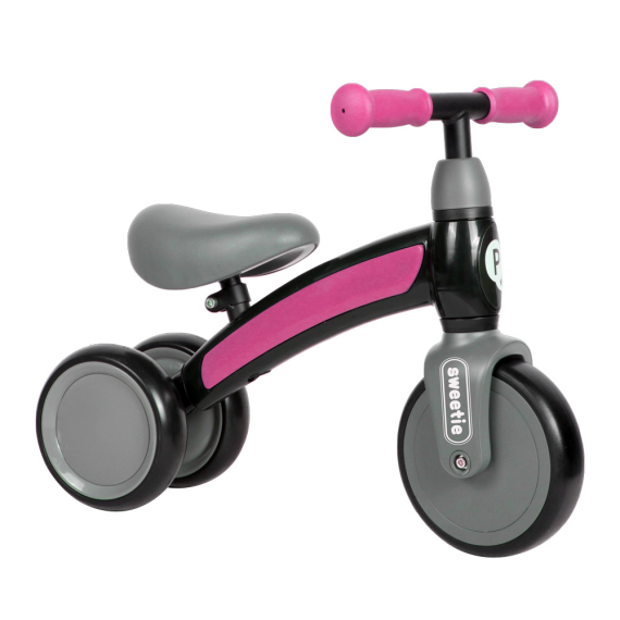 Біговел дитячий QPlay Sweetie (Pink) - фото | Интернет-магазин автокресел, колясок и аксессуаров для детей Avtokrisla