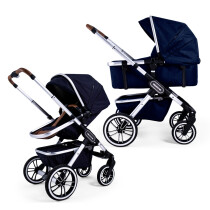 Універсальна коляска 2 в 1 Teutonia TRIO 2.0 (Melange Navy)