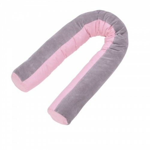 Подушка для кормления Veres Comfort Long Velour 170х52 см (taupe-rose) - фото | Интернет-магазин автокресел, колясок и аксессуаров для детей Avtokrisla