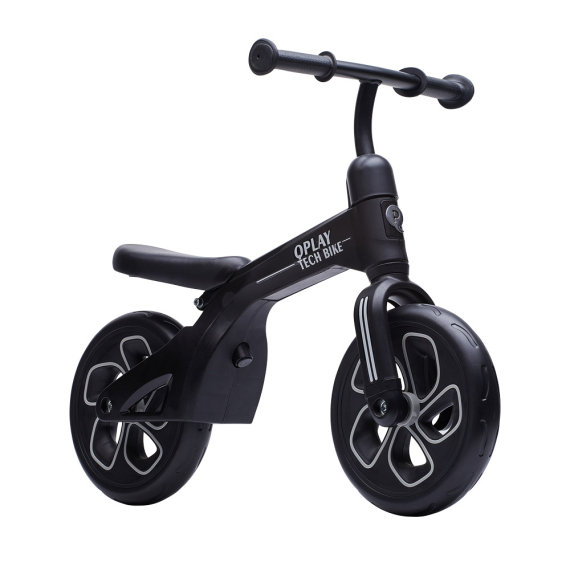Беговел детский QPlay Tech EVA (Black) - фото | Интернет-магазин автокресел, колясок и аксессуаров для детей Avtokrisla