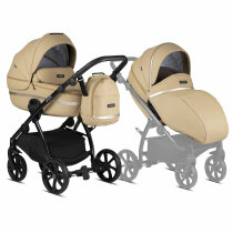 Універсальна коляска 2 в 1 TUTIS Uno³+ Leather (Caramel)