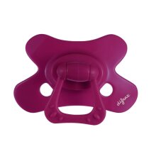 Пустушка силіконова Difrax Natural Uni, 20+ міс (Wildberry)