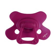 Пустушка силіконова Difrax Natural Uni, 12+ міс (Wildberry)