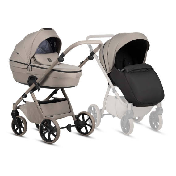Універсальна коляска 2 в 1 TUTIS Uno 6 plus (Essential Taupe) - фото | Интернет-магазин автокресел, колясок и аксессуаров для детей Avtokrisla