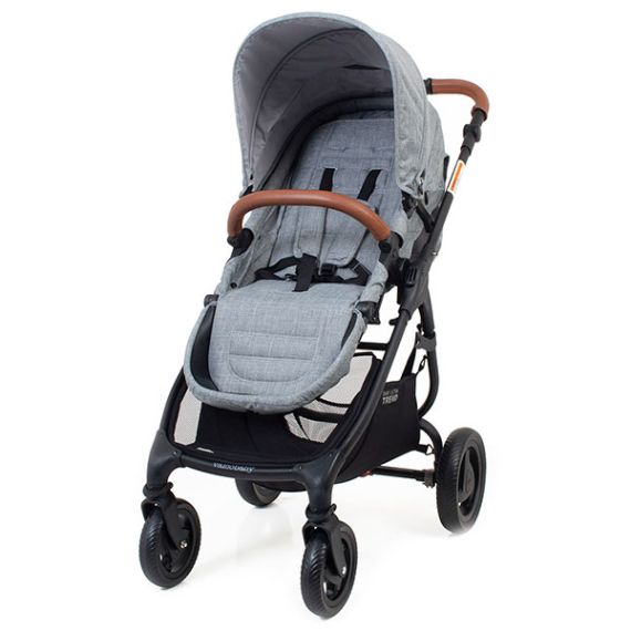 Прогулочная коляска Valco Baby Snap4 Ultra Trend (Grey Marlbe) - фото | Интернет-магазин автокресел, колясок и аксессуаров для детей Avtokrisla