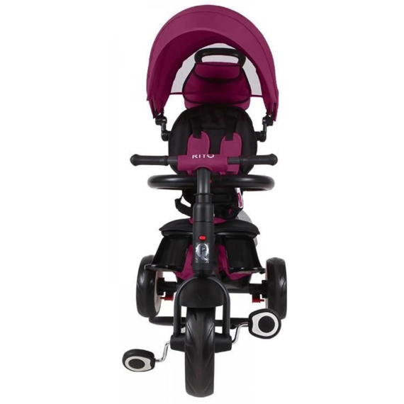 Складаний триколісний дитячий велосипед Qplay RITO+ EVA (Purple) - фото | Интернет-магазин автокресел, колясок и аксессуаров для детей Avtokrisla