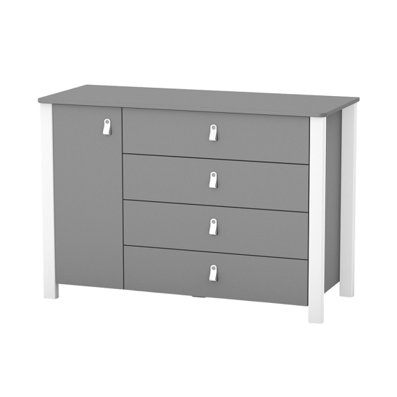 Комод Veres Монако 1200 (графіт) - фото | Интернет-магазин автокресел, колясок и аксессуаров для детей Avtokrisla