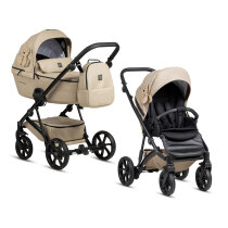 Універсальна коляска 2 в 1 TUTIS Viva 5+ (TEDDY / Creamy)
