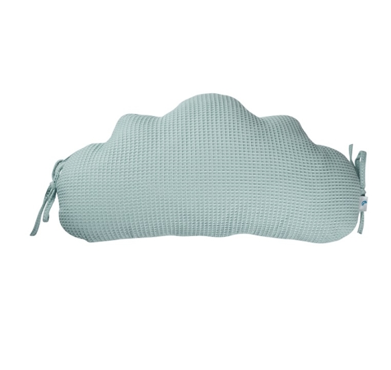 Подушка-захист Хмаринка у ліжечко Tweeto (м'ятна) - фото | Интернет-магазин автокресел, колясок и аксессуаров для детей Avtokrisla